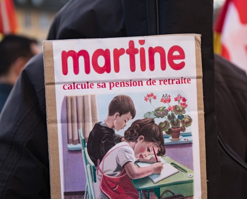 pancarte "martine calcul"